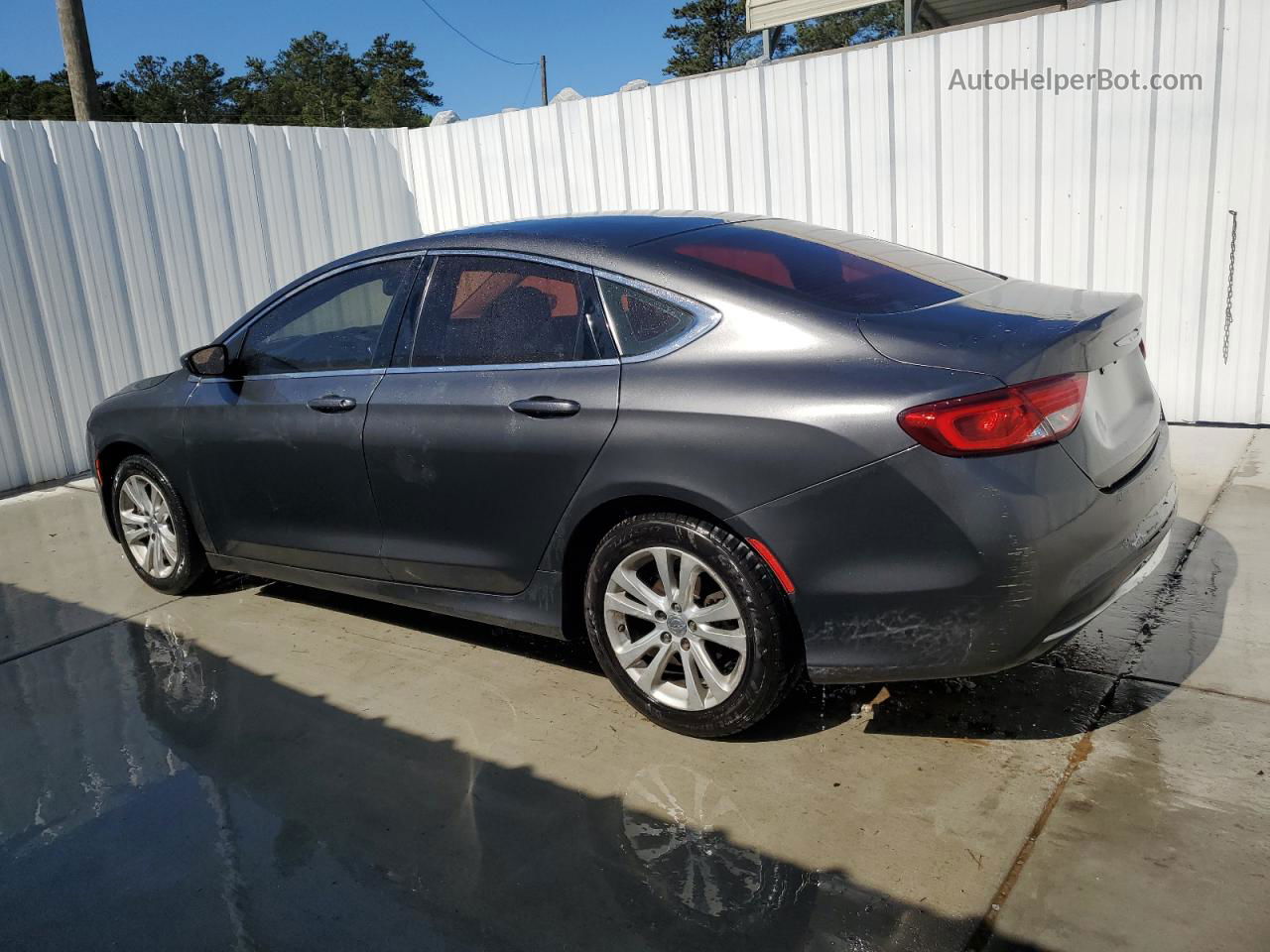 2015 Chrysler 200 Limited Black vin: 1C3CCCAB5FN597961