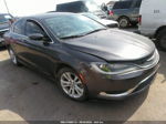 2015 Chrysler 200 Limited Серый vin: 1C3CCCAB5FN607646