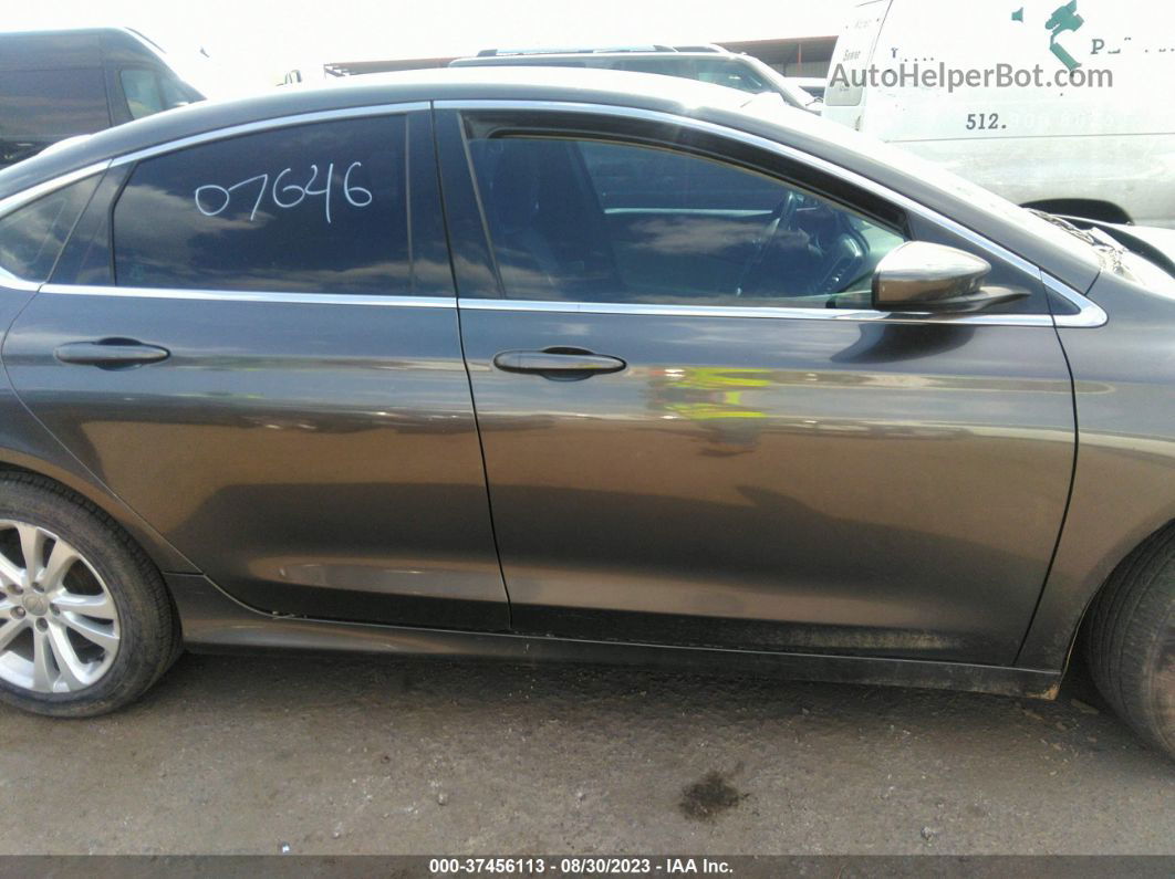 2015 Chrysler 200 Limited Серый vin: 1C3CCCAB5FN607646