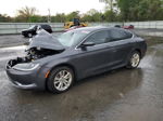 2015 Chrysler 200 Limited Gray vin: 1C3CCCAB5FN645300