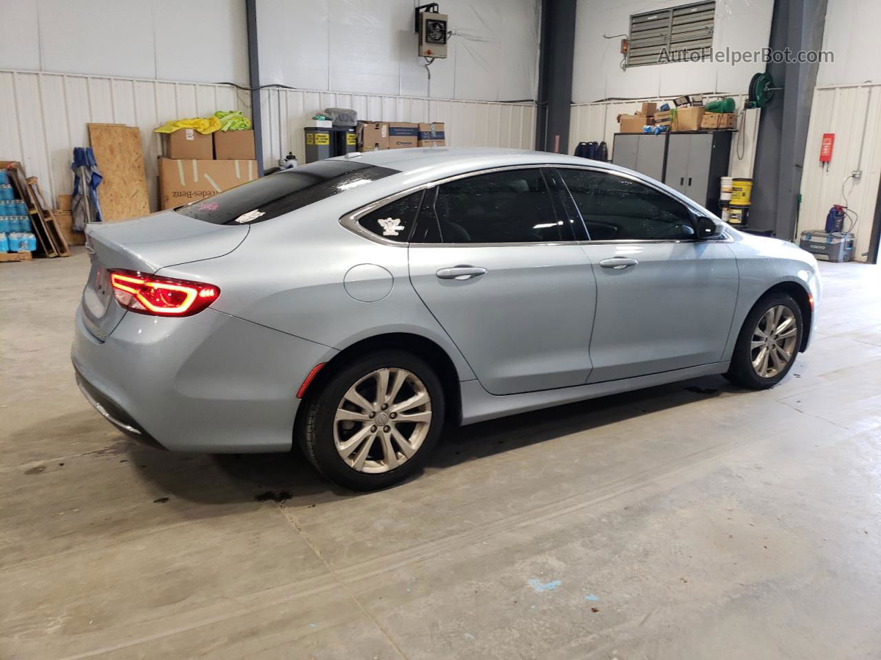 2015 Chrysler 200 Limited Blue vin: 1C3CCCAB5FN648312