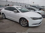 2015 Chrysler 200 Limited White vin: 1C3CCCAB5FN653266