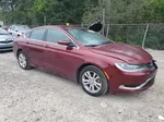 2015 Chrysler 200 Limited Burgundy vin: 1C3CCCAB5FN710078