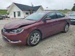 2015 Chrysler 200 Limited Burgundy vin: 1C3CCCAB5FN710078