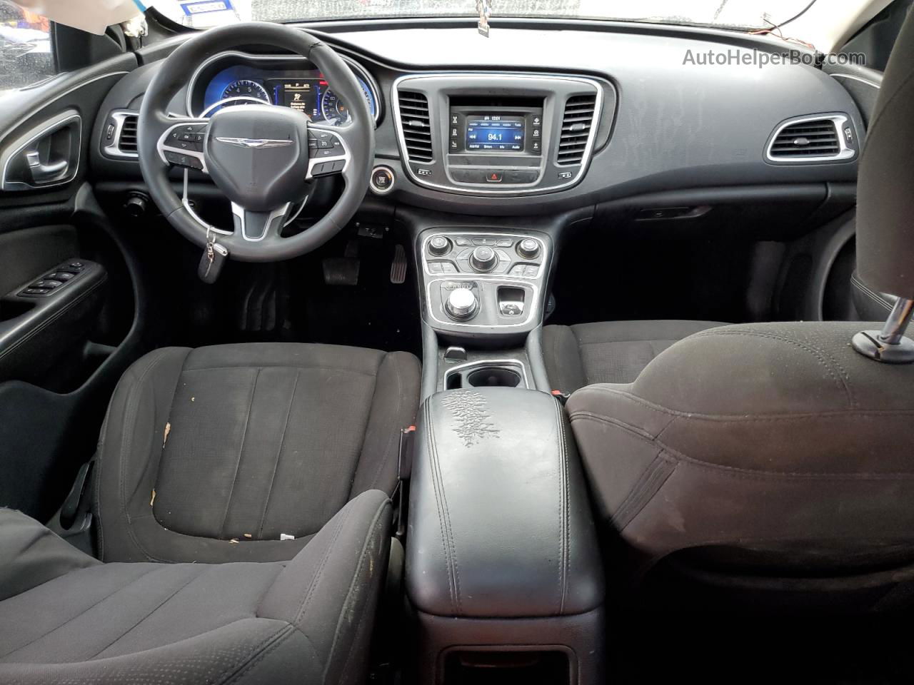 2015 Chrysler 200 Limited Угольный vin: 1C3CCCAB5FN713000