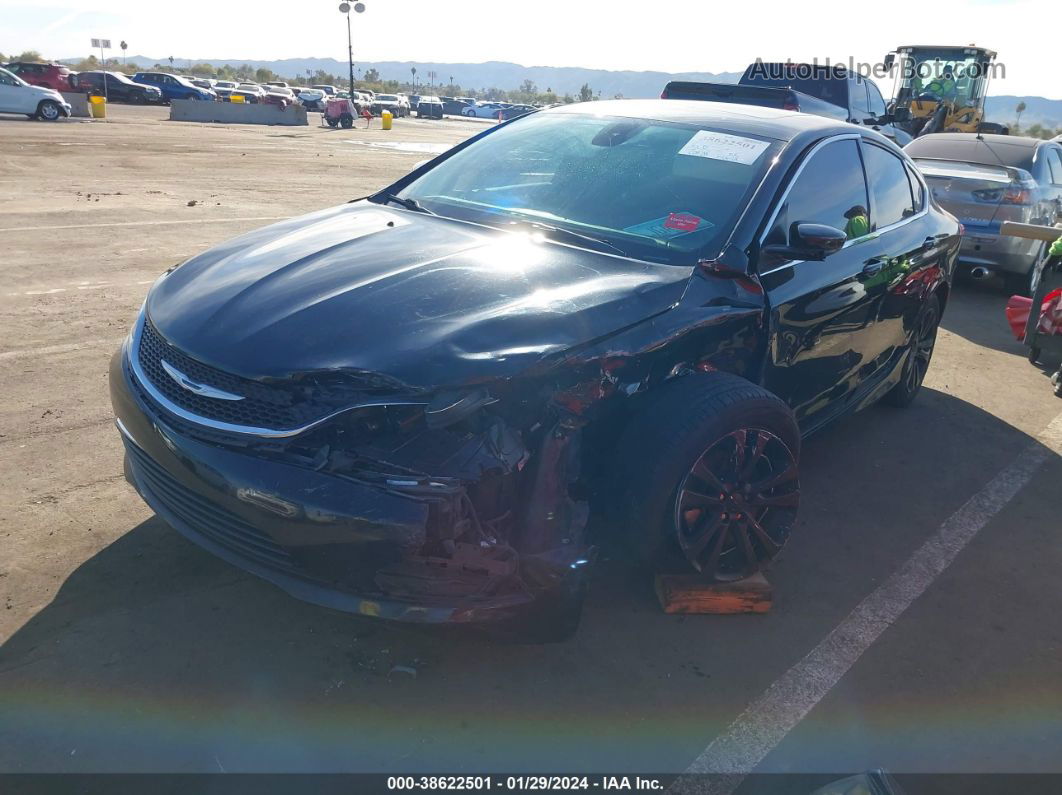 2016 Chrysler 200 Limited Black vin: 1C3CCCAB5GN101462