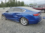 2016 Chrysler 200 Limited Синий vin: 1C3CCCAB5GN113417