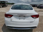 2016 Chrysler 200 Limited White vin: 1C3CCCAB5GN118875