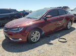 2016 Chrysler 200 Limited Burgundy vin: 1C3CCCAB5GN125020