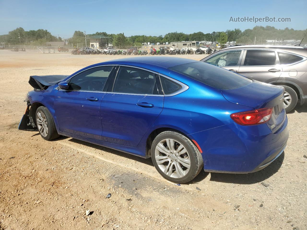 2016 Chrysler 200 Limited Синий vin: 1C3CCCAB5GN142139