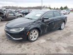 2016 Chrysler 200 Limited Black vin: 1C3CCCAB5GN152668