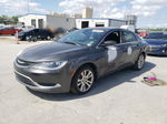 2016 Chrysler 200 Limited Gray vin: 1C3CCCAB5GN159376