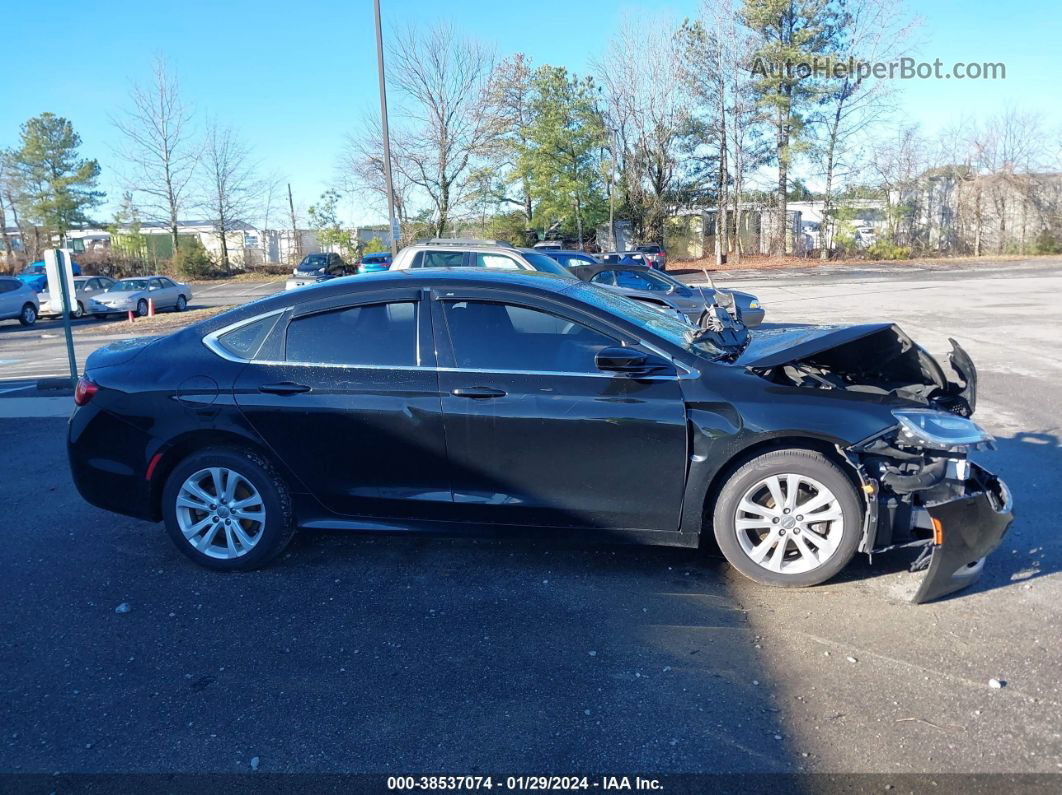 2016 Chrysler 200 Limited Черный vin: 1C3CCCAB5GN169311