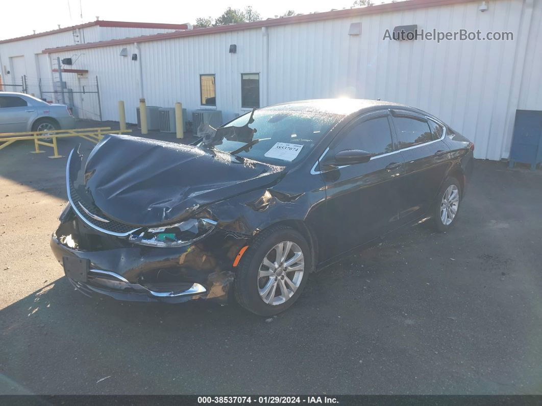 2016 Chrysler 200 Limited Черный vin: 1C3CCCAB5GN169311