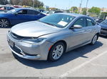 2016 Chrysler 200 Limited Silver vin: 1C3CCCAB5GN171754