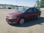 2016 Chrysler 200 Limited Maroon vin: 1C3CCCAB5GN187730