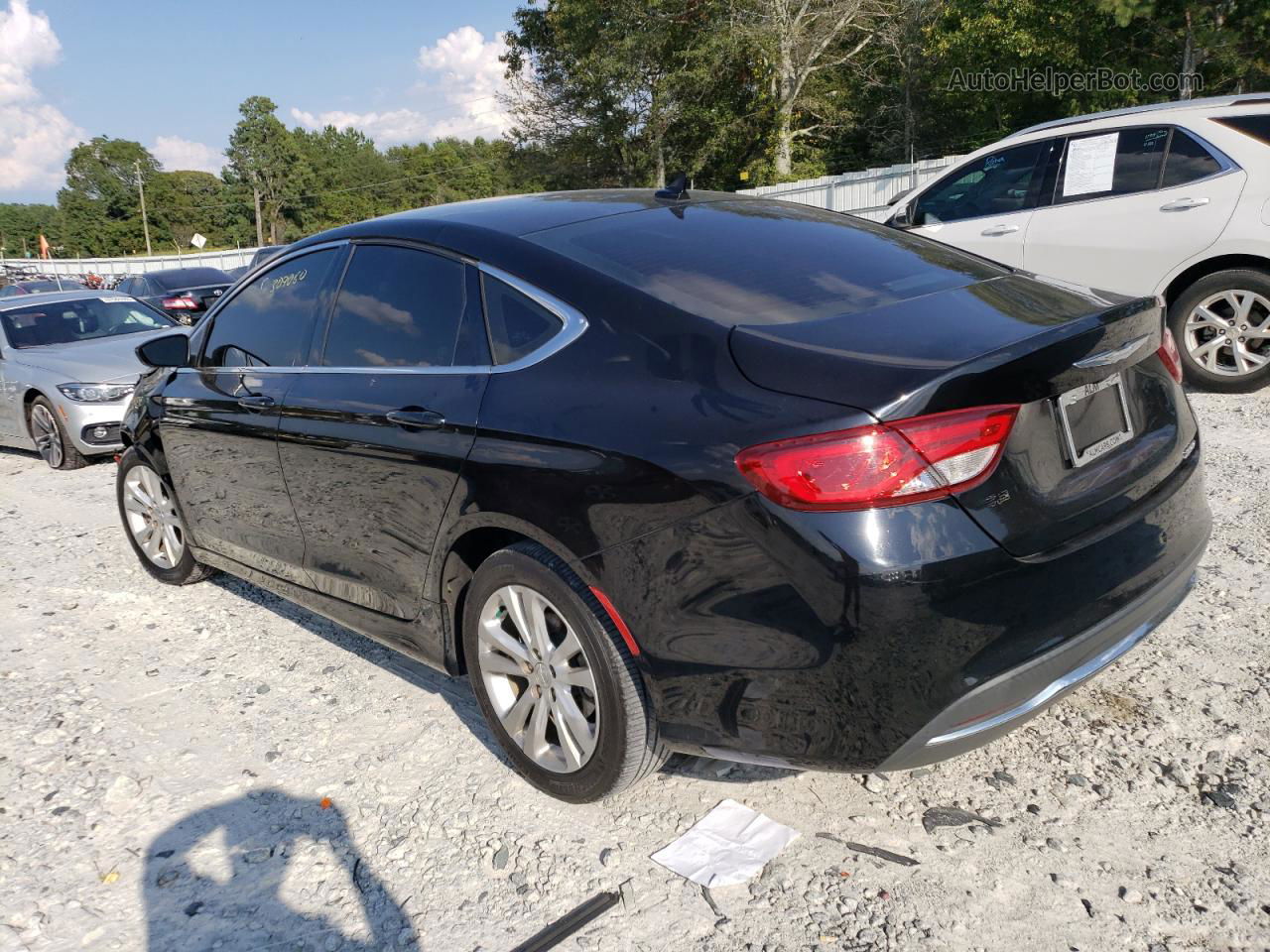 2017 Chrysler 200 Limited Black vin: 1C3CCCAB5HN503211