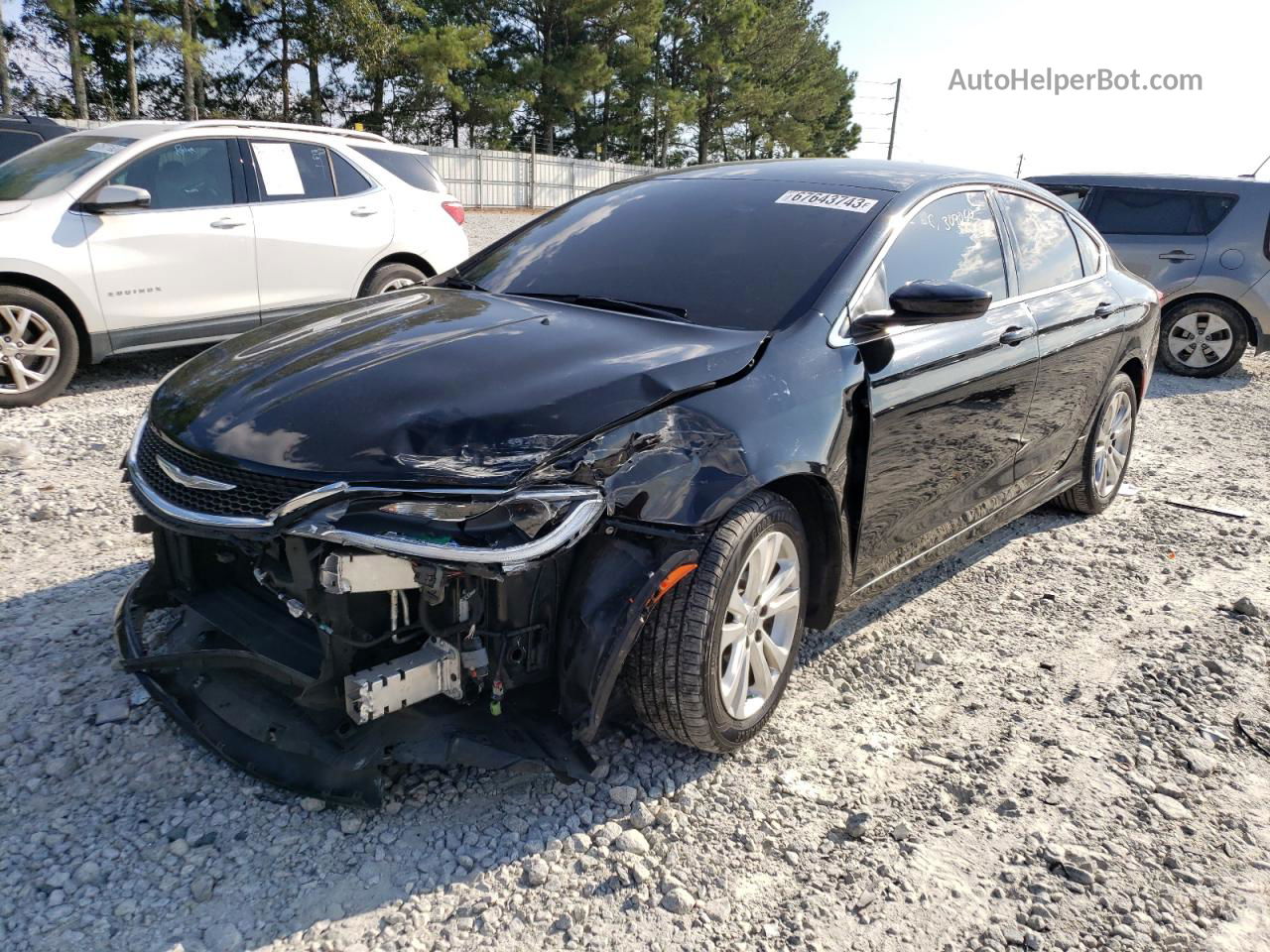 2017 Chrysler 200 Limited Black vin: 1C3CCCAB5HN503211