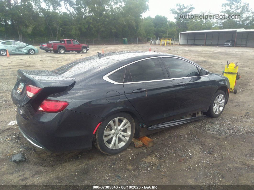 2017 Chrysler 200 Limited Platinum Серый vin: 1C3CCCAB5HN505685