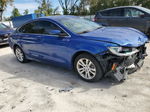 2017 Chrysler 200 Limited Blue vin: 1C3CCCAB5HN506609