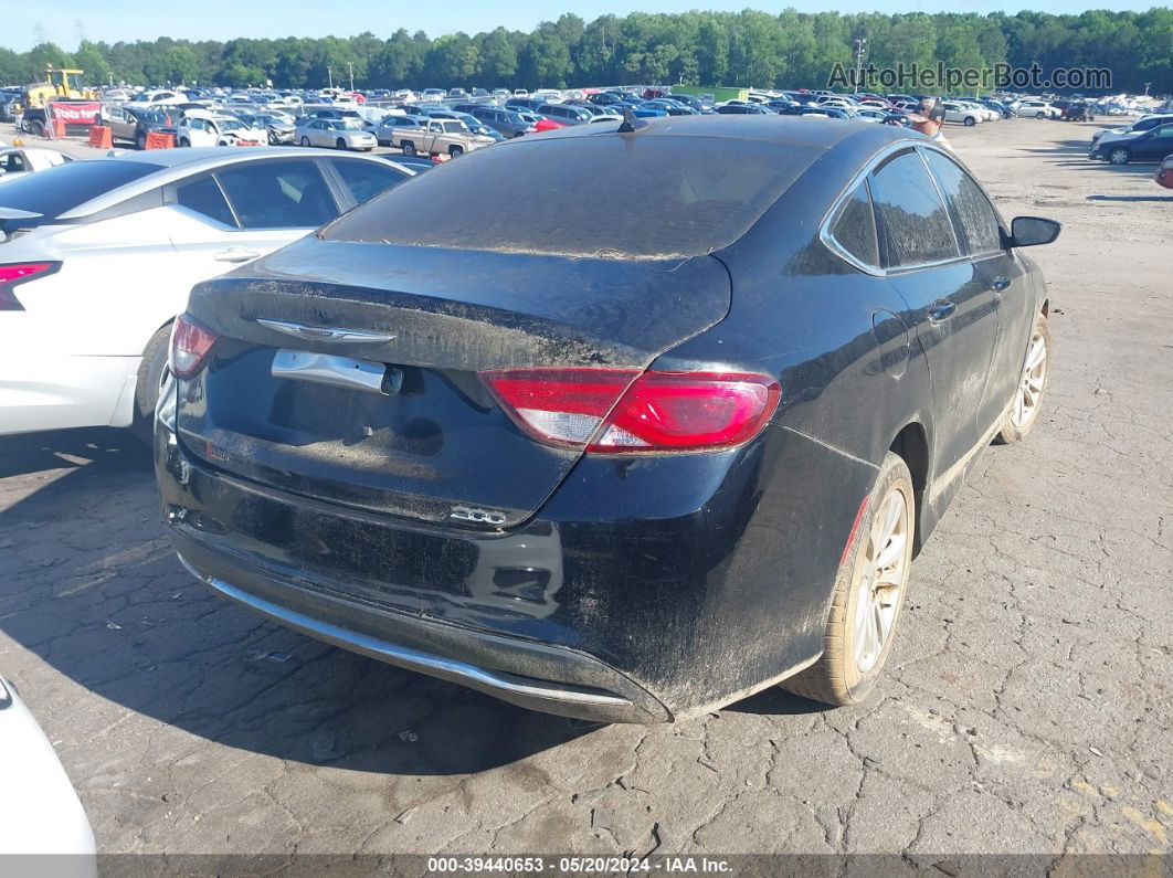 2017 Chrysler 200 Limited Platinum Black vin: 1C3CCCAB5HN506920