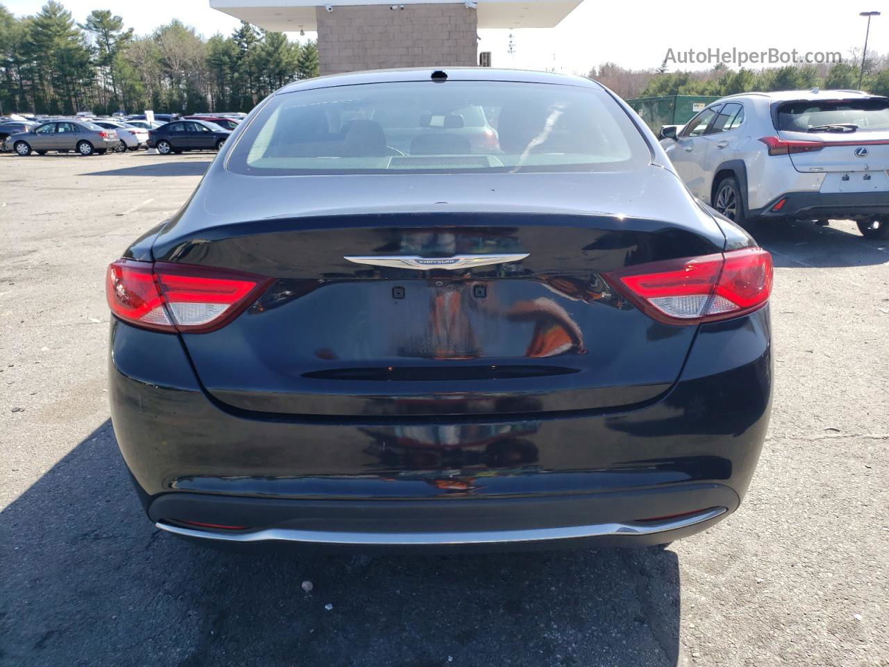 2015 Chrysler 200 Limited Черный vin: 1C3CCCAB6FN528552