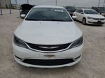 2015 Chrysler 200 Limited White vin: 1C3CCCAB6FN539373