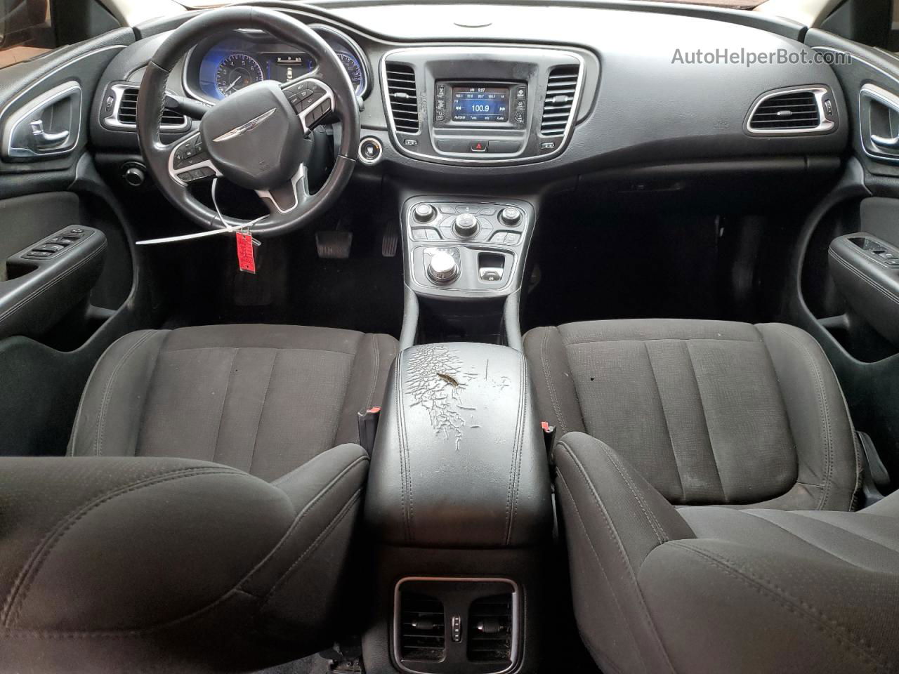 2015 Chrysler 200 Limited Бордовый vin: 1C3CCCAB6FN552544