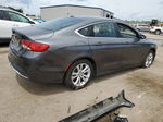 2015 Chrysler 200 Limited Gray vin: 1C3CCCAB6FN564855