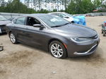 2015 Chrysler 200 Limited Gray vin: 1C3CCCAB6FN564855