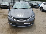 2015 Chrysler 200 Limited Gray vin: 1C3CCCAB6FN564855