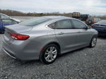 2015 Chrysler 200 Limited Silver vin: 1C3CCCAB6FN597628