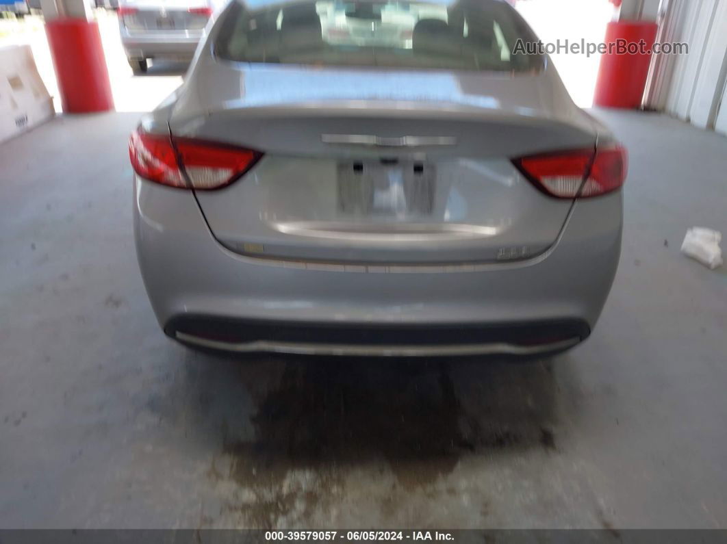 2015 Chrysler 200 Limited Silver vin: 1C3CCCAB6FN602293