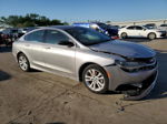 2015 Chrysler 200 Limited Серебряный vin: 1C3CCCAB6FN612564