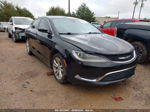 2015 Chrysler 200 Limited Black vin: 1C3CCCAB6FN626741