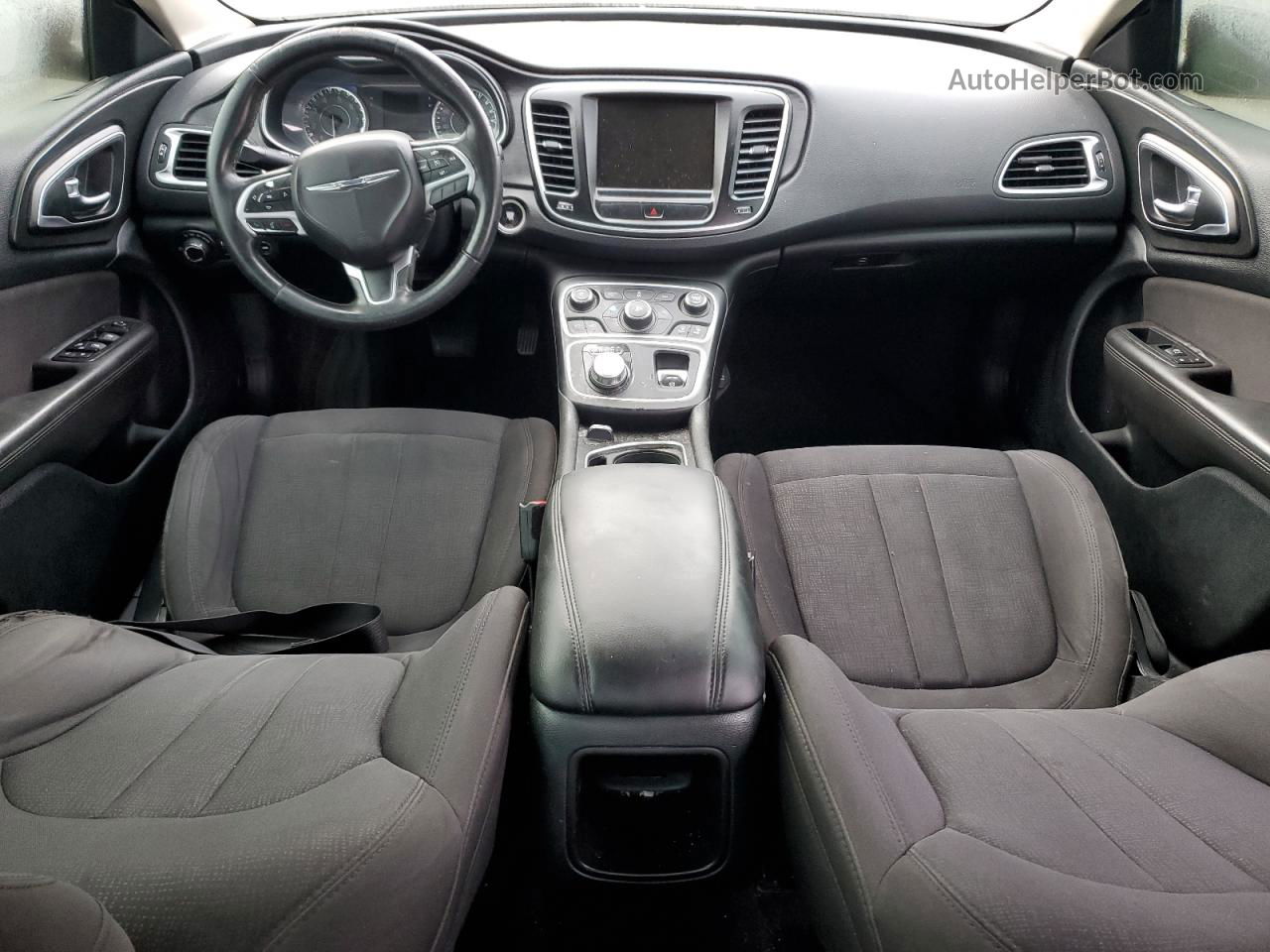 2015 Chrysler 200 Limited Темно-бордовый vin: 1C3CCCAB6FN635696