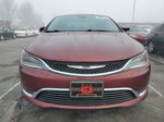 2015 Chrysler 200 Limited Темно-бордовый vin: 1C3CCCAB6FN635696