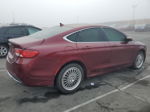 2015 Chrysler 200 Limited Maroon vin: 1C3CCCAB6FN635696