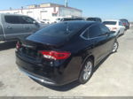 2015 Chrysler 200 Limited Black vin: 1C3CCCAB6FN641532