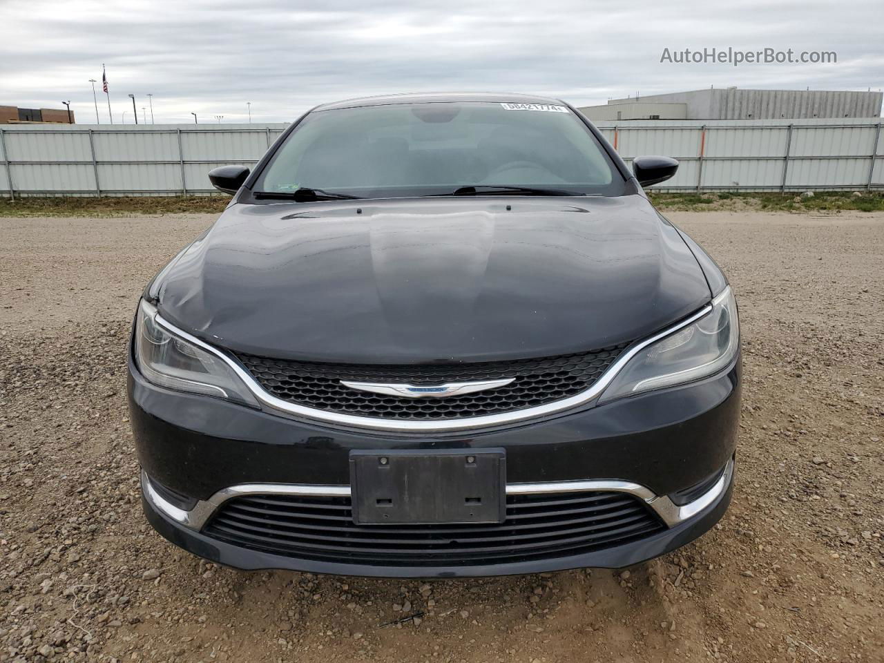 2015 Chrysler 200 Limited Черный vin: 1C3CCCAB6FN686423