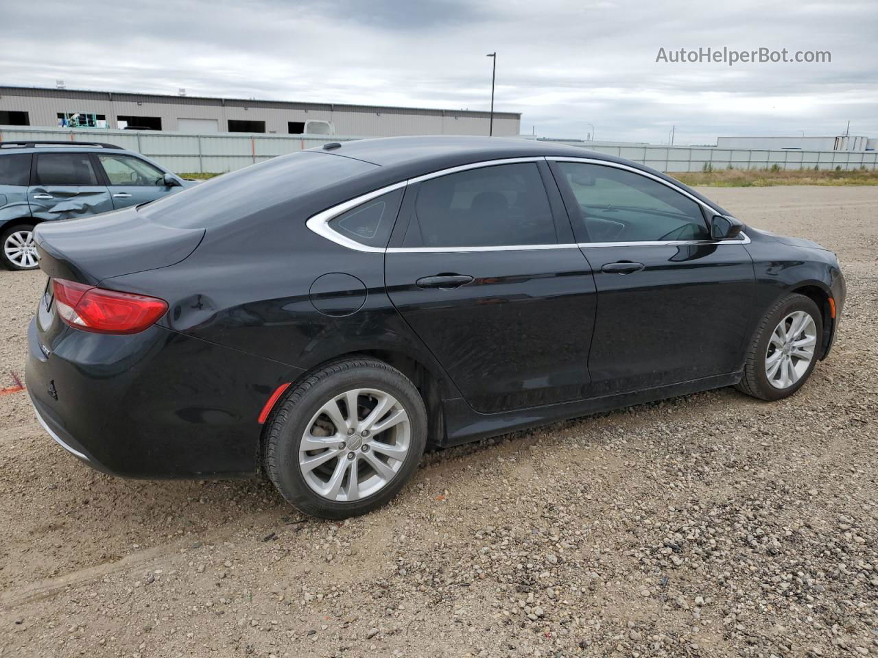 2015 Chrysler 200 Limited Черный vin: 1C3CCCAB6FN686423