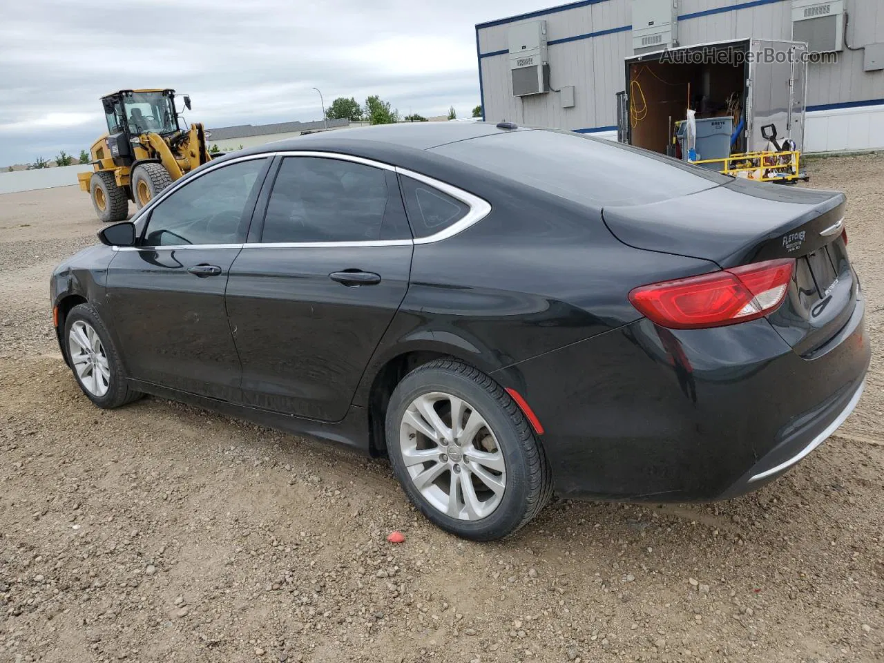 2015 Chrysler 200 Limited Черный vin: 1C3CCCAB6FN686423