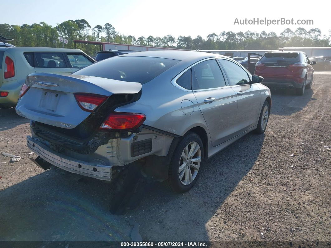 2015 Chrysler 200 Limited Blue vin: 1C3CCCAB6FN687197