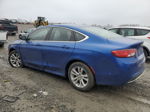 2015 Chrysler 200 Limited Blue vin: 1C3CCCAB6FN742036