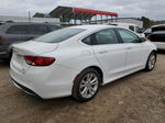 2015 Chrysler 200 Limited White vin: 1C3CCCAB6FN742828