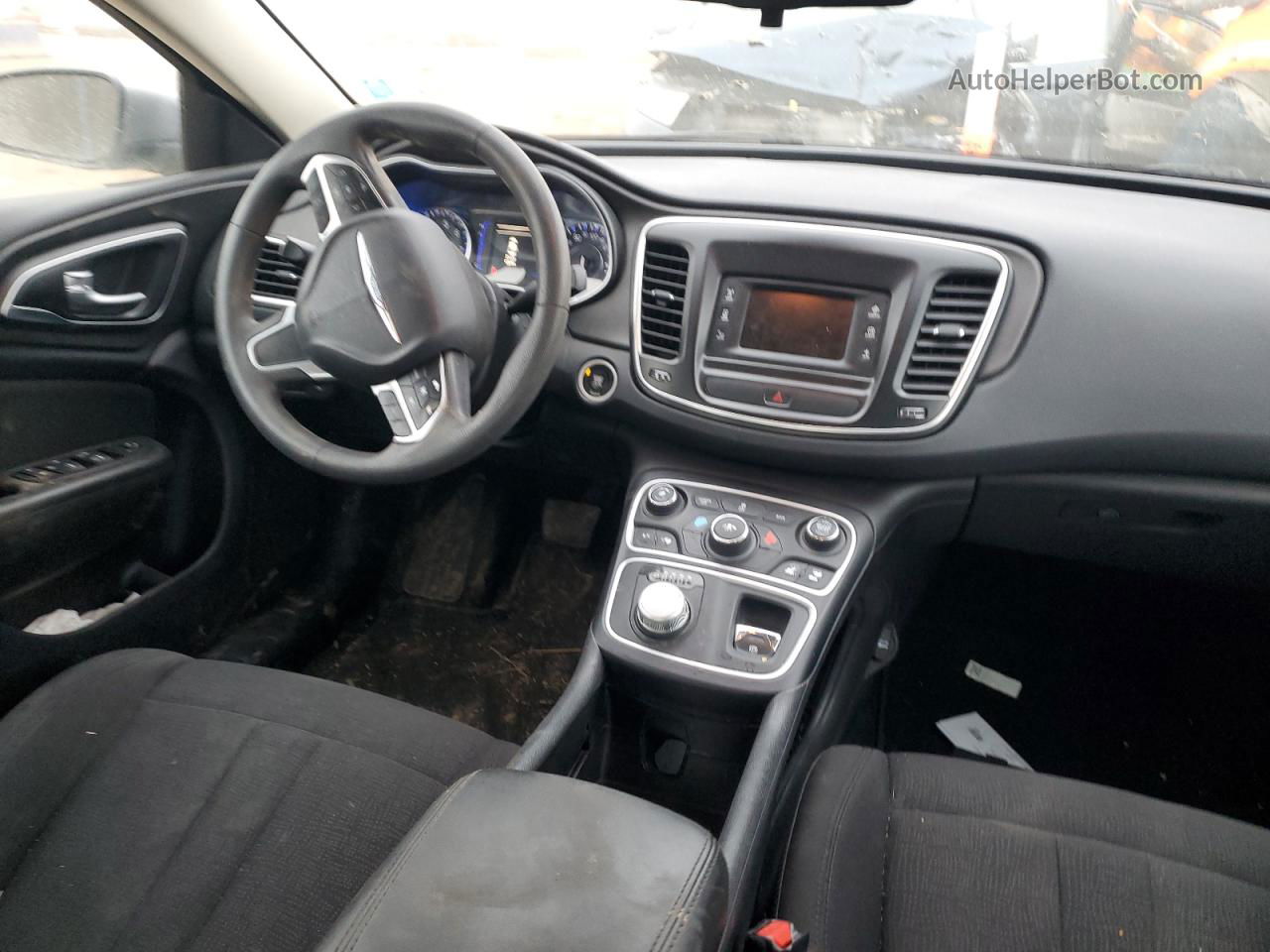 2015 Chrysler 200 Limited Серебряный vin: 1C3CCCAB6FN750735