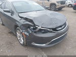 2016 Chrysler 200 Limited Gray vin: 1C3CCCAB6GN113104