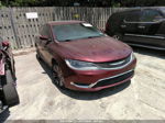 2016 Chrysler 200 Limited Red vin: 1C3CCCAB6GN118724