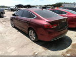 2016 Chrysler 200 Limited Red vin: 1C3CCCAB6GN118724