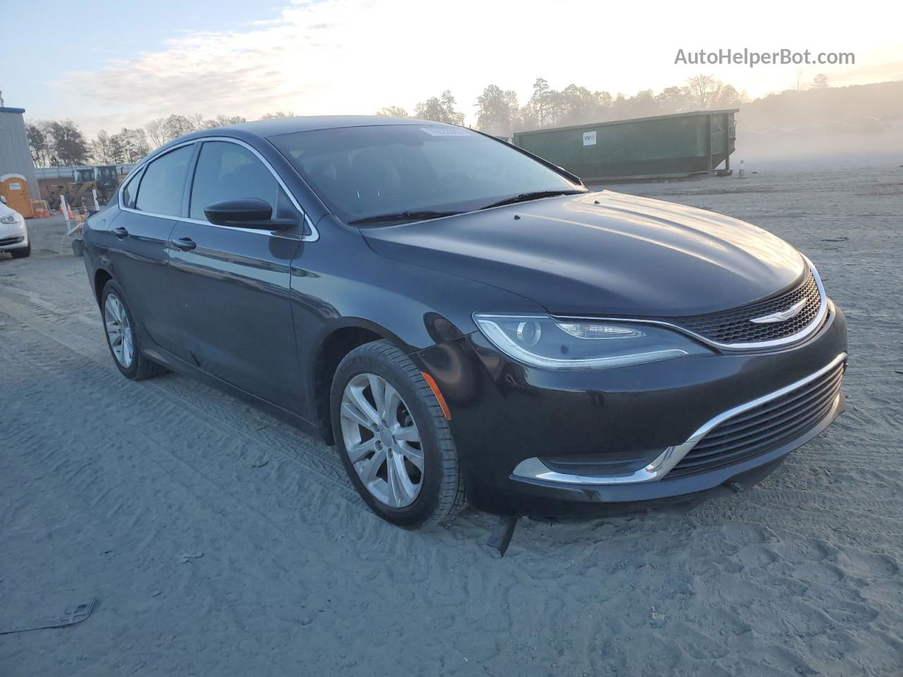 2016 Chrysler 200 Limited Black vin: 1C3CCCAB6GN124796